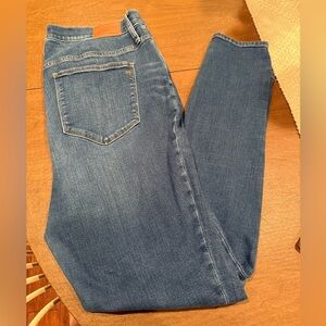 EUC Madewell Skinny Roadtripper Blue Jeans SZ 34T (14)